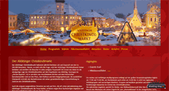Desktop Screenshot of christkindlmarkt-altoetting.de